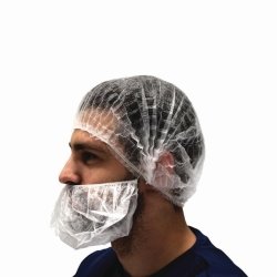 Disposable BioClean™ Beard Snood, PP | Length mm : 457